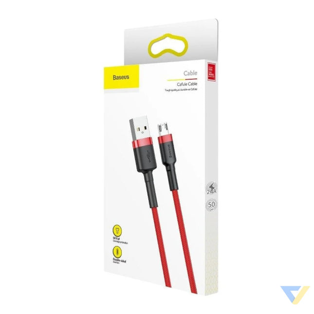 Baseus Cafule Micro USB cable 2.4A 1m (Red) USB to Micro USB