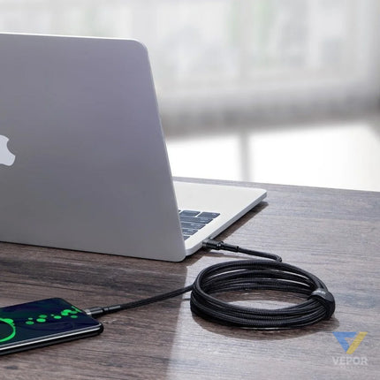 Baseus Cafule PD2.0 100W flash charging USB For Type C cable (20V 5A)2m Gray + Black USB C to USB C