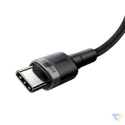 Baseus Cafule PD2.0 100W flash charging USB For Type C cable (20V 5A)2m Gray + Black USB C to USB C