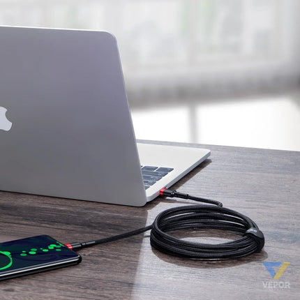 Baseus Cafule PD2.0 100W flash charging USB For Type C cable (20V 5A)2m Red + Black USB C to USB C