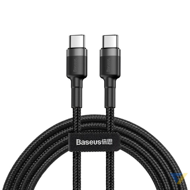 Baseus Cafule PD2.0 60W flash charging USB For Type C cable (20V 3A) 2m Gray + Black USB C to USB C