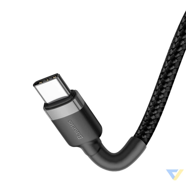 Baseus Cafule PD2.0 60W flash charging USB For Type C cable (20V 3A) 2m Gray + Black USB C to USB C