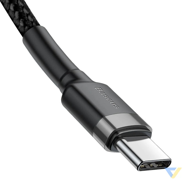 Baseus Cafule PD2.0 60W flash charging USB For Type C cable (20V 3A) 2m Gray + Black USB C to USB C