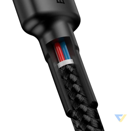 Baseus Cafule PD2.0 60W flash charging USB For Type C cable (20V 3A) 2m Gray + Black USB C to USB C
