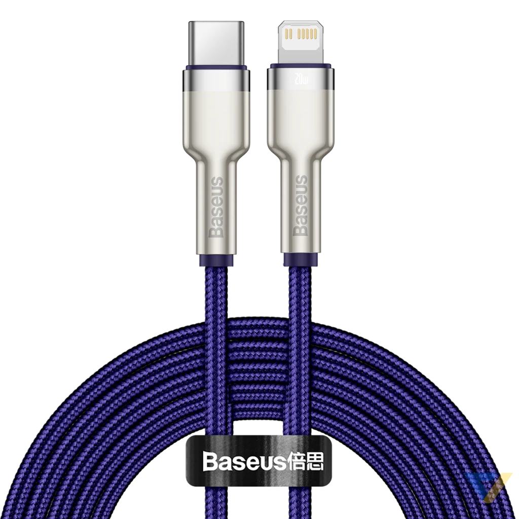 Baseus Cafule Series USB C cable for Lightning 20W 2m (purple) USB C to Lightning