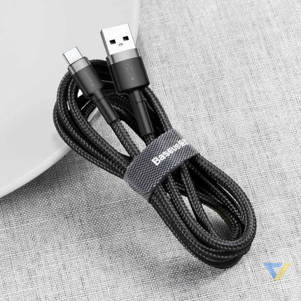 Baseus Cafule USB C cable 2A 3m (Black + Gray) USB to USB C
