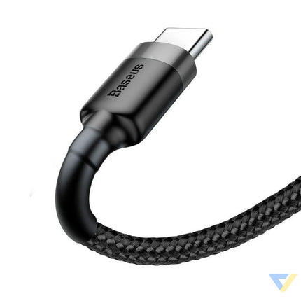 Baseus Cafule USB C cable 2A 3m (Black + Gray) USB to USB C