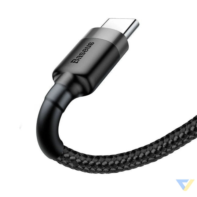 Baseus Cafule USB C cable 2A 3m (Black + Gray) USB to USB C