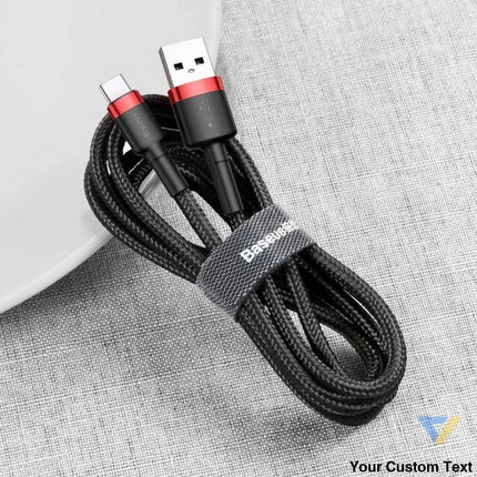Baseus Cafule USB C cable 2A 3m (Black + Red) USB to USB C
