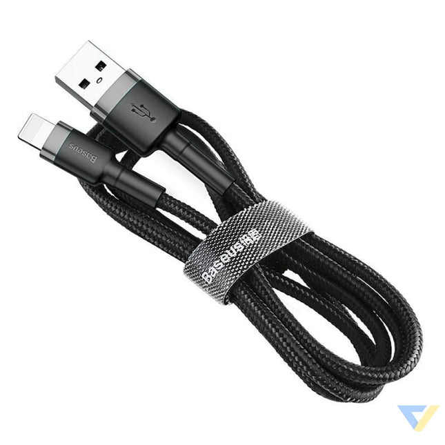 Baseus Cafule USB Lightning Cable 1,5A 2m (Gray + Black) USB to Lightning