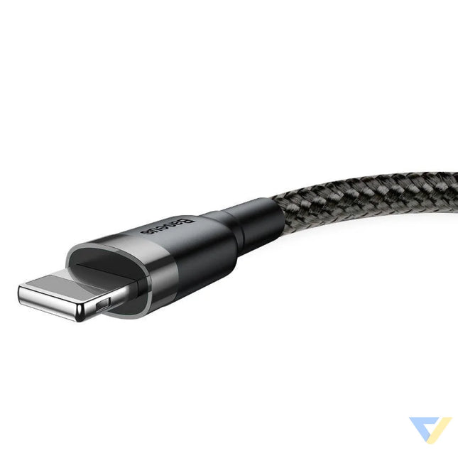 Baseus Cafule USB Lightning Cable 1,5A 2m (Gray + Black) USB to Lightning