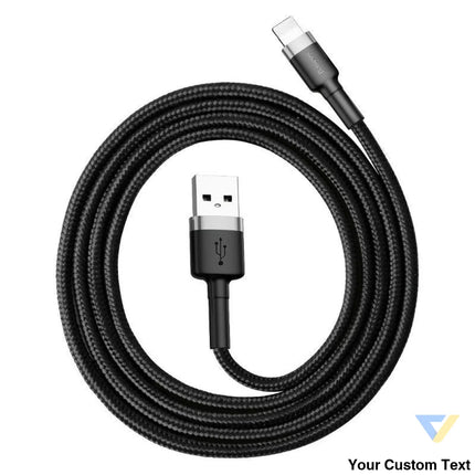 Baseus Cafule USB Lightning Cable 1,5A 2m (Gray + Black) USB to Lightning