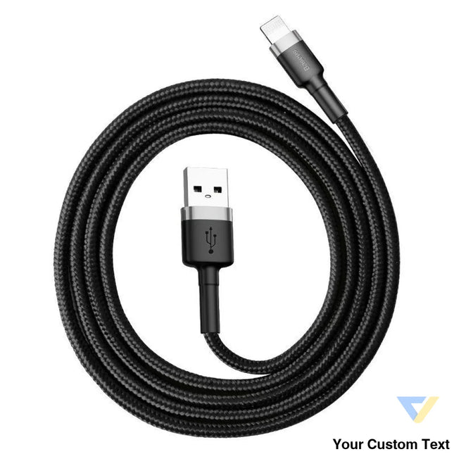Baseus Cafule USB Lightning Cable 1,5A 2m (Gray + Black) USB to Lightning
