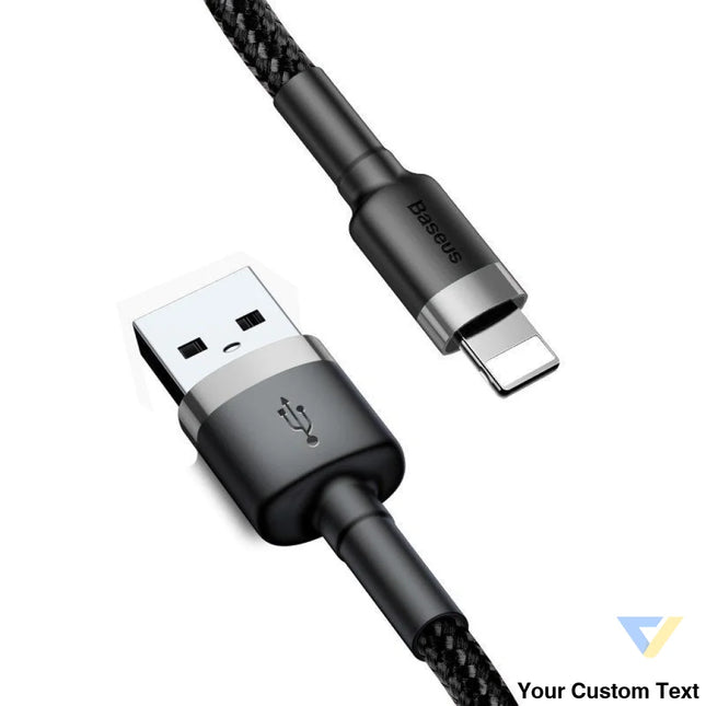 Baseus Cafule USB Lightning Cable 1,5A 2m (Gray + Black) USB to Lightning