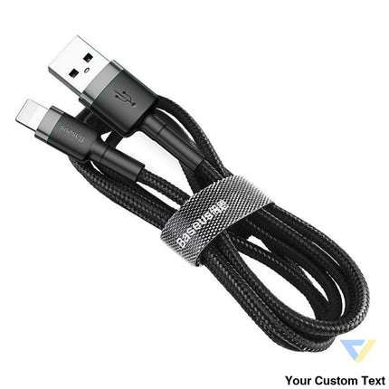 Baseus Cafule USB Lightning Cable 1,5A 2m (Gray + Black) USB to Lightning