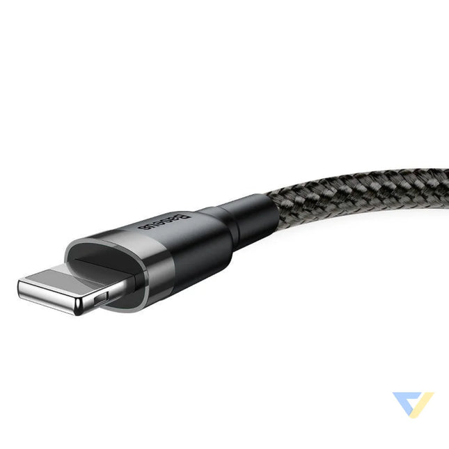 Baseus Cafule USB Lightning Cable 2.4A 0.5m (Gray + Black) USB to Lightning