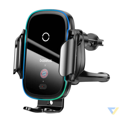Baseus car holder with 15W charger (black) Bayern edition Phone holders