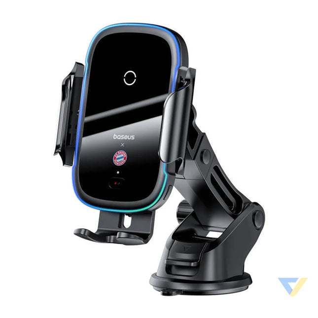 Baseus car holder with 15W charger (black) Bayern edition Phone holders