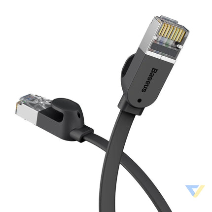 Baseus Cat 6 UTP Ethernet RJ45 Cable Flat 1m black Network cables