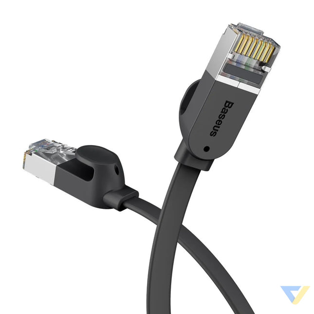 Baseus Cat 6 UTP Ethernet RJ45 Cable Flat 1m black Network cables