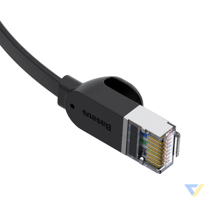 Baseus Cat 6 UTP Ethernet RJ45 Cable Flat 1m black Network cables