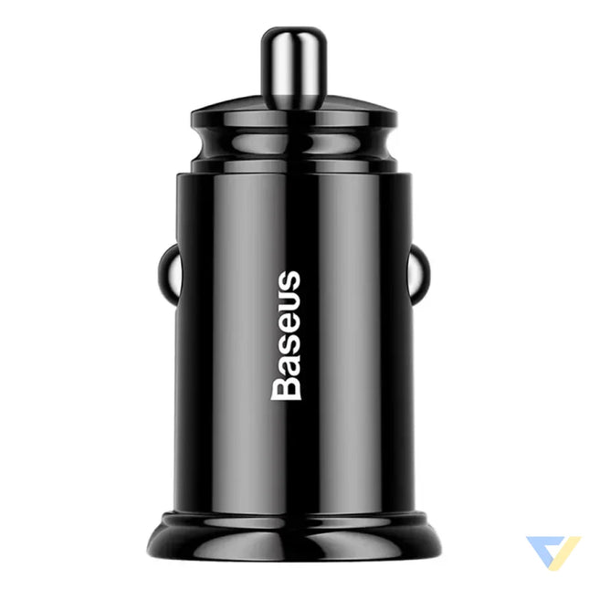 Baseus Circular 2xUSB QC3.0 5A 30W car charger (black) Car chargers