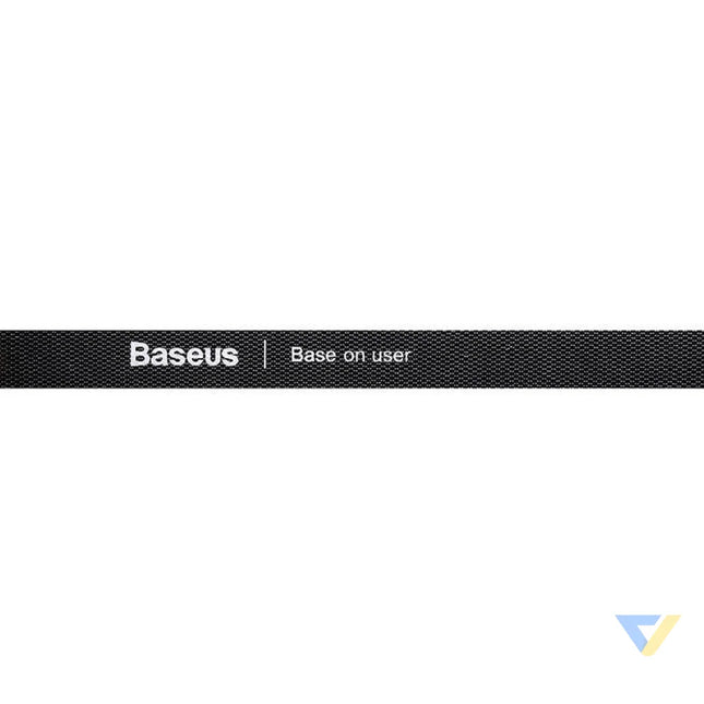 Baseus Colourful Circle Velcro Straps 1m Black Cable organizers