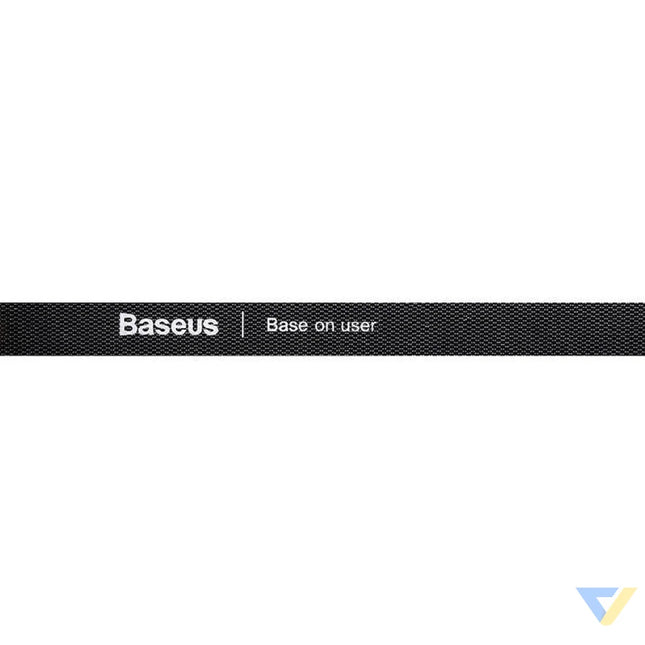 Baseus Colourful Circle Velcro Straps 1m Black Cable organizers