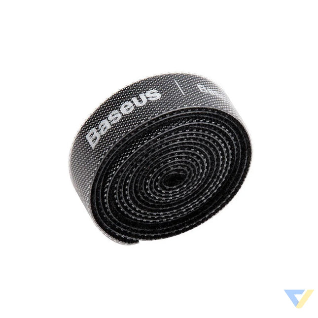 Baseus Colourful Circle Velcro Straps 1m Black Cable organizers