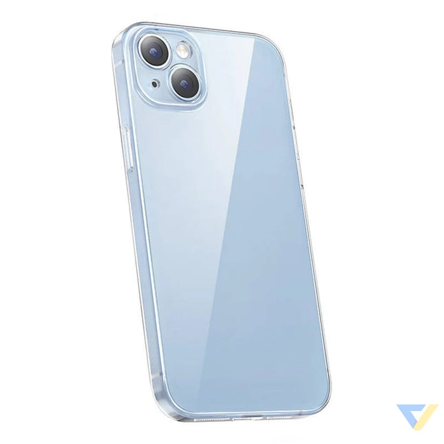 Baseus Crystal Series Case for iPhone 14 Plus + tempered glass Protective cases for smartphones