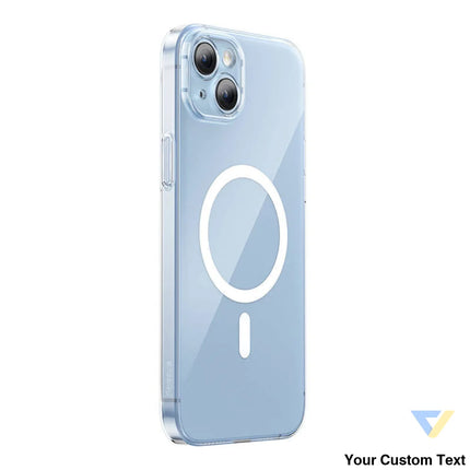 Baseus Crystal Series Magnetic Case for iPhone 14 Plus + tempered glass Protective cases for smartphones