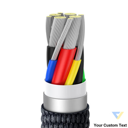 Baseus Crystal Shine cable USB C to USB C 100W 1.2m (black) USB C to USB C