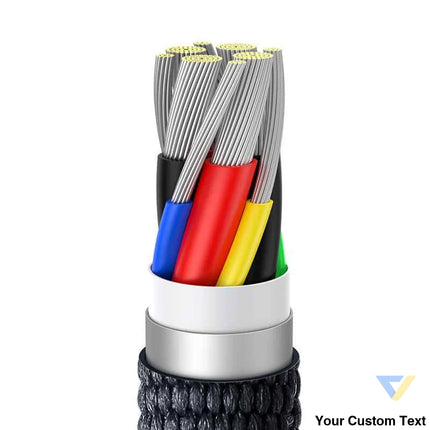 Baseus Crystal Shine cable USB C to USB C 100W 1.2m (black) USB C to USB C