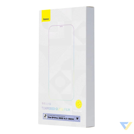 Baseus Crystal Tempered Glass 0.3mm for iPhone 14 Pro (2pcs) For smartphones