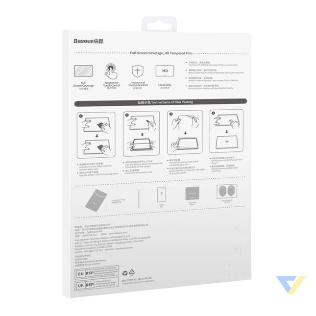 Baseus Crystal Tempered Glass 0.3mm for tablet Huawei MatePad/MatePad Pro 10.8’’ For tablets