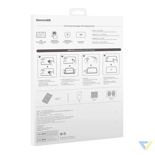 Baseus Crystal Tempered Glass 0.3mm for tablet Huawei MatePad/MatePad Pro 10.8’’ For tablets