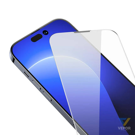 Baseus Crystal Tempered Glass Dust proof 0.3mm for iPhone 14 Pro (2pcs) For smartphones