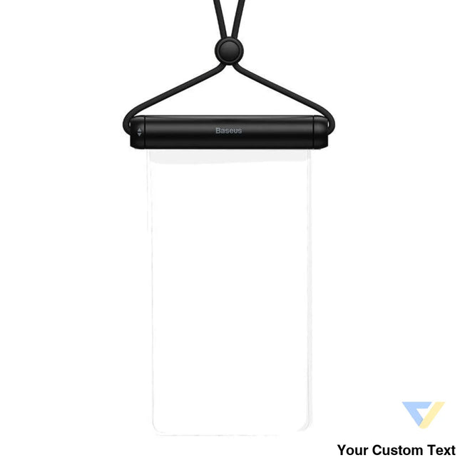 Baseus Cylinder Slide cover waterproof smartphone bag (black) Waterproof cases