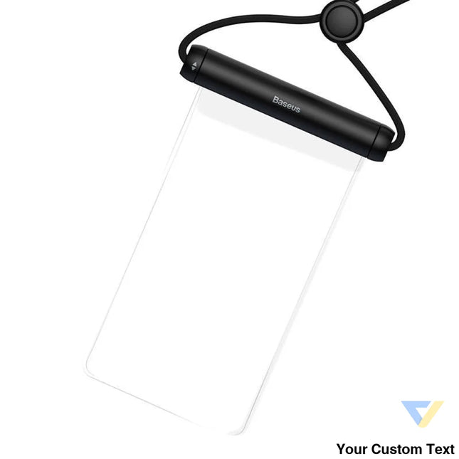 Baseus Cylinder Slide cover waterproof smartphone bag (black) Waterproof cases