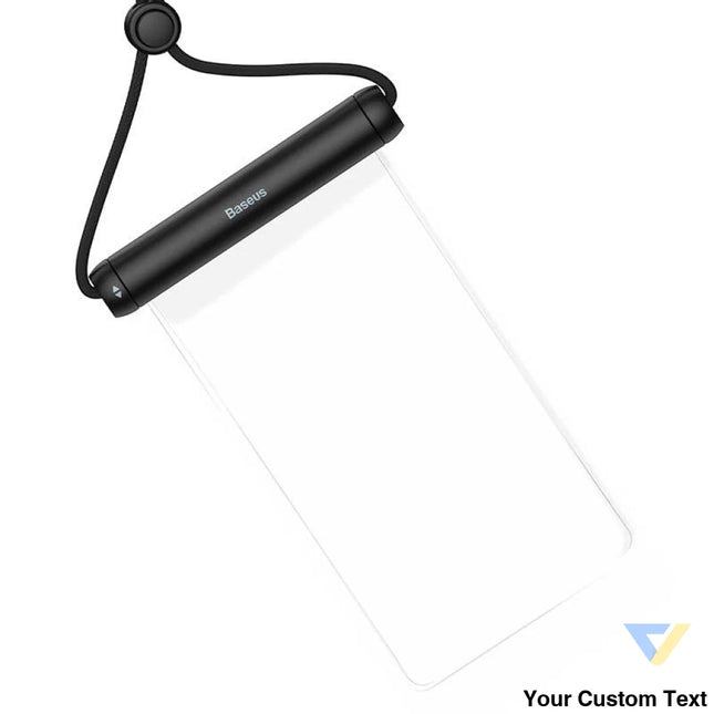 Baseus Cylinder Slide cover waterproof smartphone bag (black) Waterproof cases