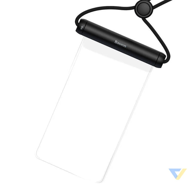 Baseus Cylinder Slide cover waterproof smartphone bag (black) Waterproof cases