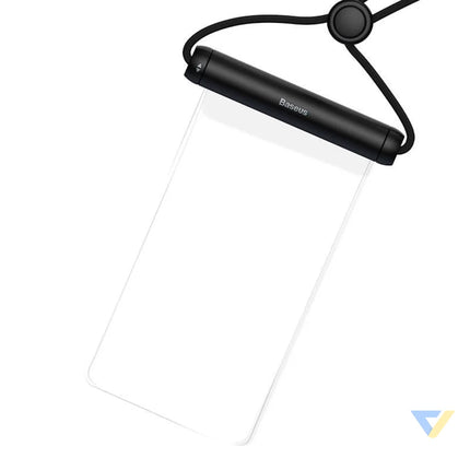 Baseus Cylinder Slide cover waterproof smartphone bag (black) Waterproof cases