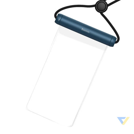 Baseus Cylinder Slide cover waterproof smartphone bag (blue) Waterproof cases
