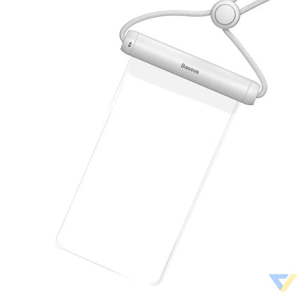 Baseus Cylinder Slide cover waterproof smartphone bag (white) Waterproof cases