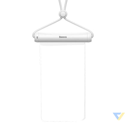 Baseus Cylinder Slide cover waterproof smartphone bag (white) Waterproof cases