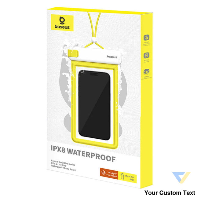 Baseus DeepDive waterproof case (white) Waterproof cases