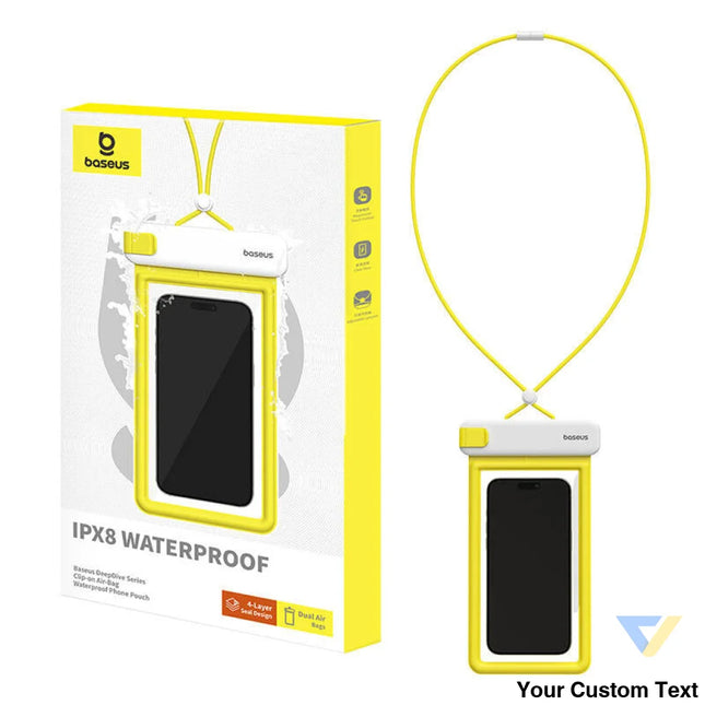 Baseus DeepDive waterproof case (white) Waterproof cases