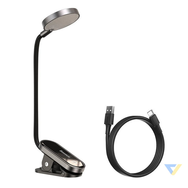 Baseus (DGRAD 0G) Comfort Reading Mini Clip Lamp (dark gray) Lighting