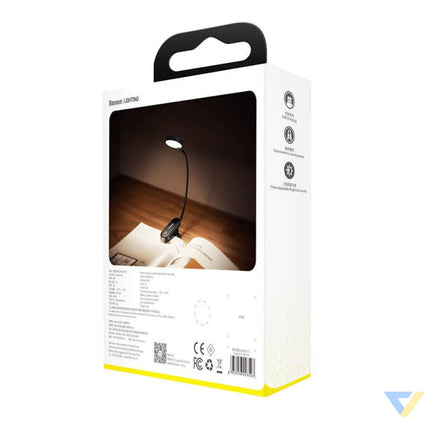 Baseus (DGRAD 0G) Comfort Reading Mini Clip Lamp (dark gray) Lighting
