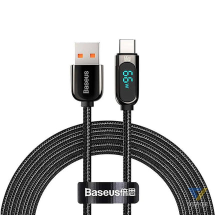 Baseus Display Cable USB to Type C 66W 2m (black) USB to USB C